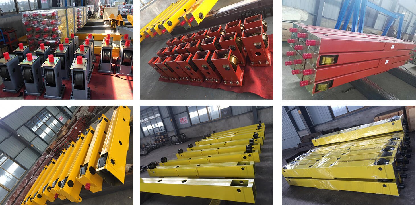 Single girder end carriage